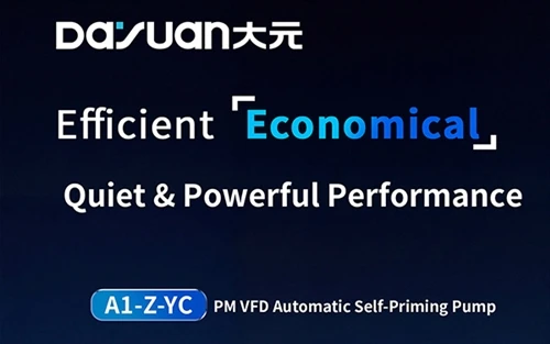 DAYUAN Pompa Self-Priming Otomatis A1-Z-YC PM VFD yang Efisien & Ekonomis